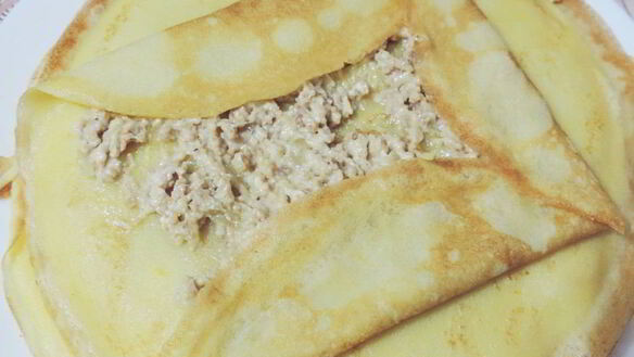 ШАГ 4. блинчики с мясной начинкой