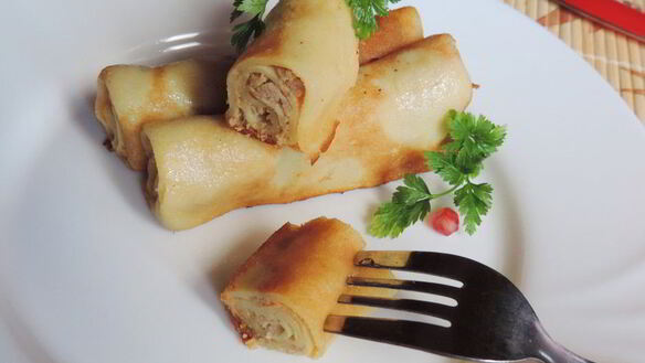 ШАГ 7. блинчики с мясной начинкой