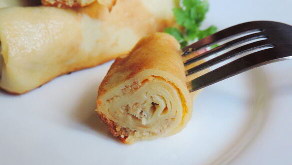 ШАГ 8. блинчики с мясной начинкой