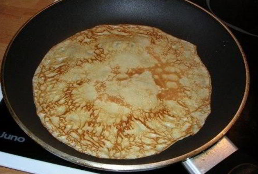 Блинчики с ветчиной и сыром