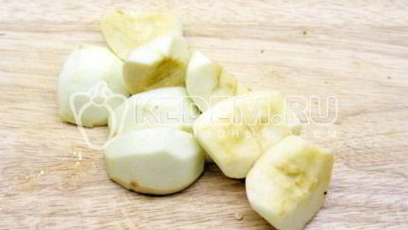 ШАГ 2. блинчики с яблоками и корицей