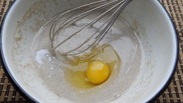 ШАГ 3. блинчики с яйцом на завтрак