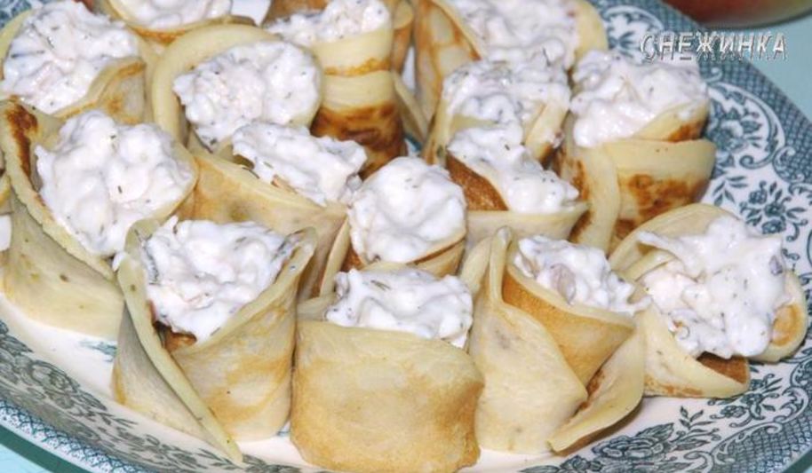 Рецепт блинчики с зелеными оливками