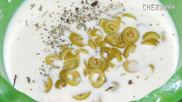 ШАГ 5. блинчики с зелеными оливками