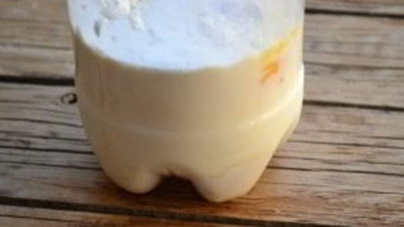 ШАГ 2. блинчики в бутылке