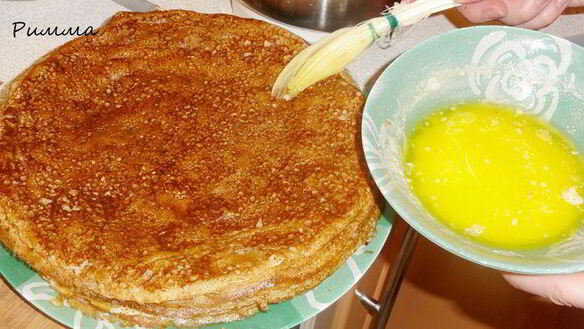 ШАГ 9. блины для мужа