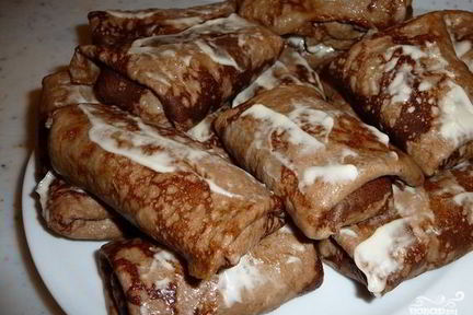 Блины из печени