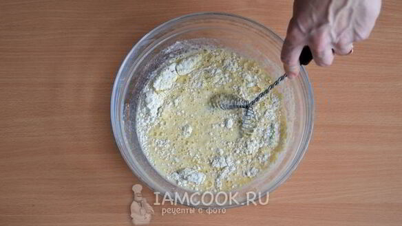 ШАГ 8. блины из теста на молоке с яйцами