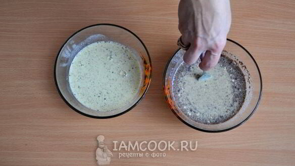 ШАГ 10. блины из теста на молоке с яйцами