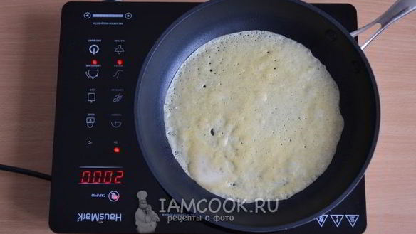 ШАГ 11. блины из теста на молоке с яйцами