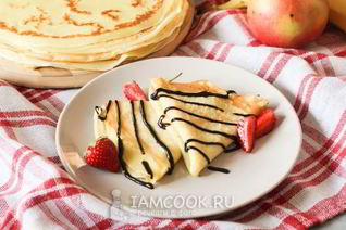 Блины на детской смеси