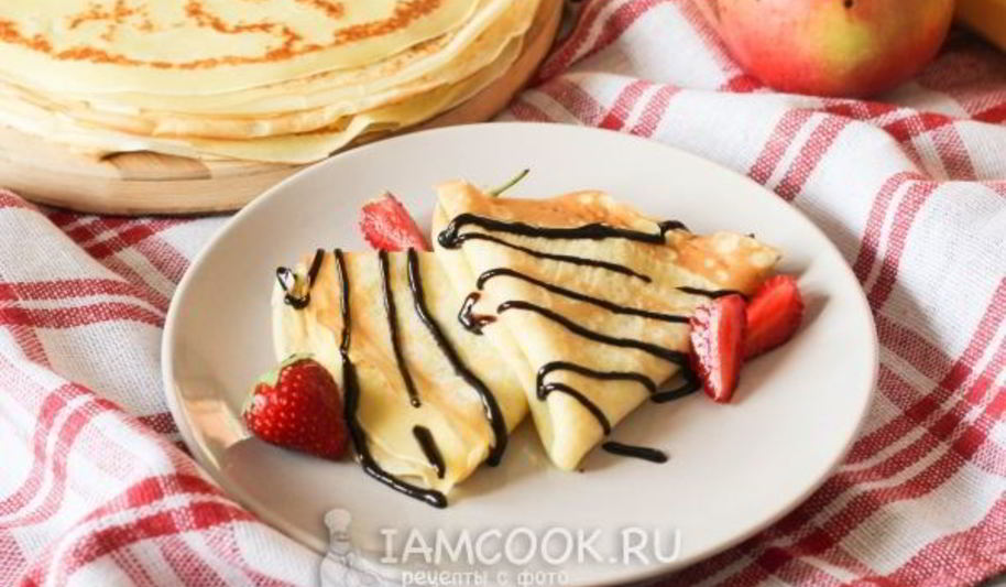 Рецепт блины на детской смеси