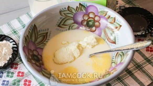 ШАГ 4. блины на детской смеси