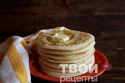 Блины на сыворотке