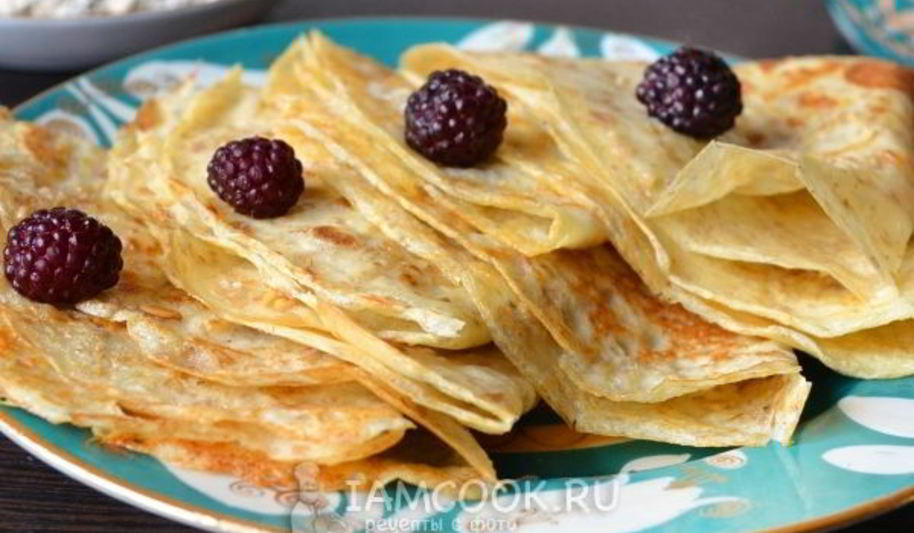 Рецепт блины по дюкану