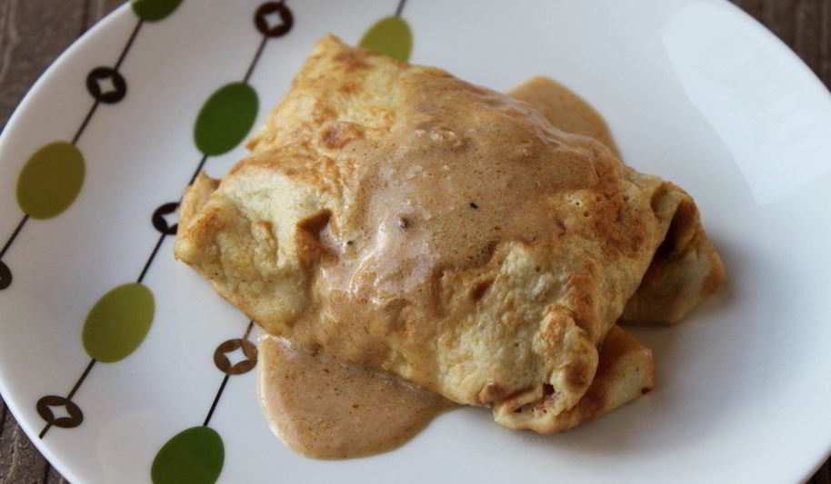 Рецепт блины с курицей