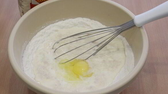 ШАГ 2. блины с манной крупой