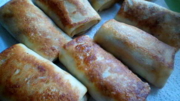 ШАГ 11. блины с рисом и тушенкой