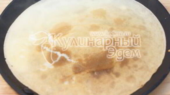 ШАГ 4. блины с творогом и маком