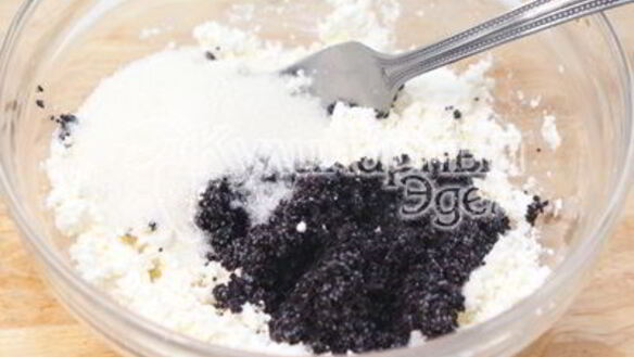 ШАГ 5. блины с творогом и маком