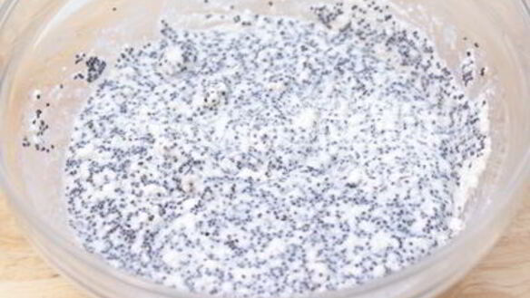 ШАГ 6. блины с творогом и маком