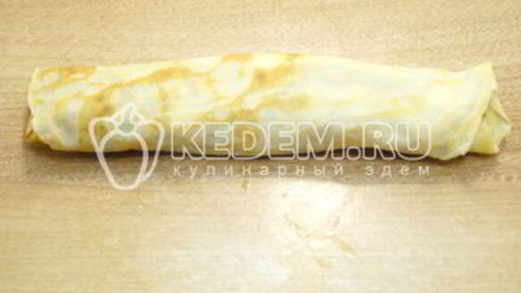 ШАГ 8. блины с вареной сгущенкой и бананом