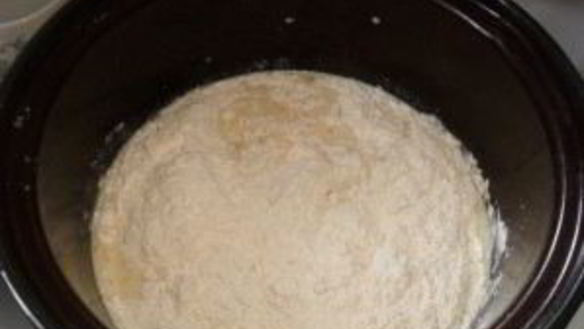 ШАГ 3. блины с зеленым луком