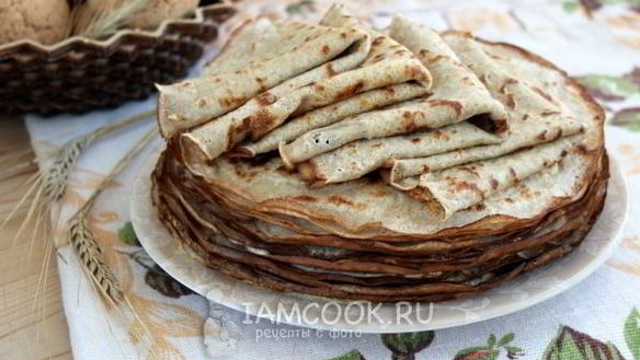 ШАГ 9. блины цельнозерновые