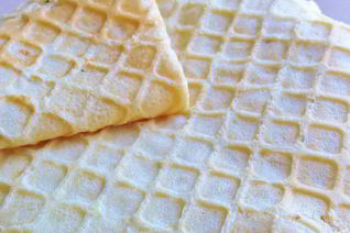 Блины в вафельнице