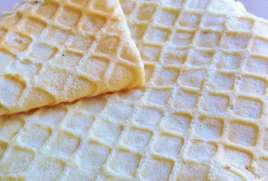 Блины в вафельнице