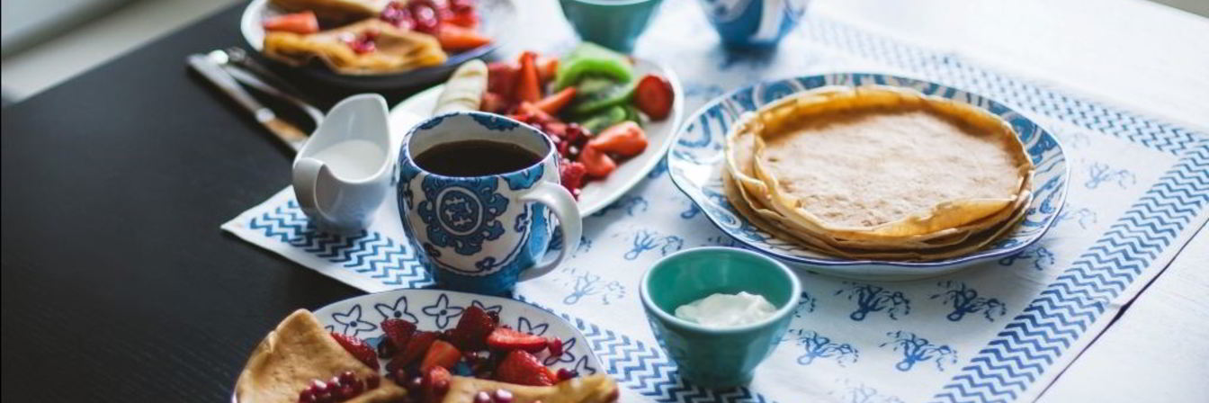 Блины заварные на молоке