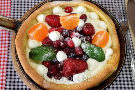 Датские блинчики в духовке