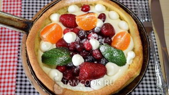 ШАГ 16. датские блинчики в духовке