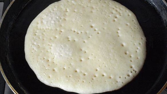 ШАГ 5. дрожжевые блины с манкой