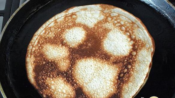 ШАГ 6. дрожжевые блины с манкой