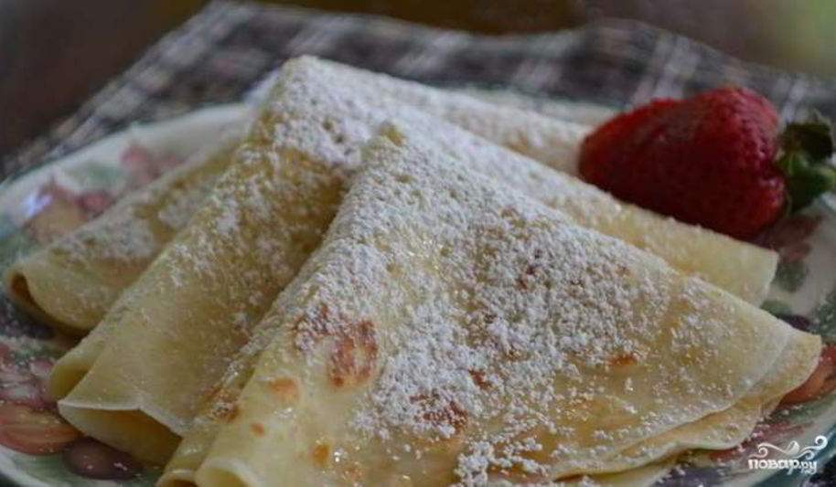 Рецепт французские блины