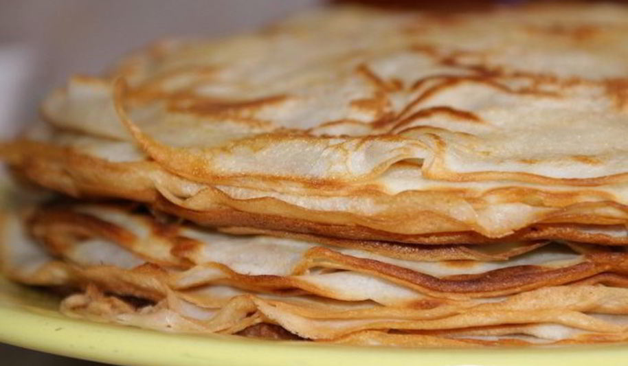 Рецепт классические блины на молоке