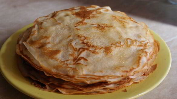 ШАГ 3. классические блины на молоке