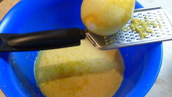 ШАГ 2. лимонные блины с кокосово-лимонным кремом