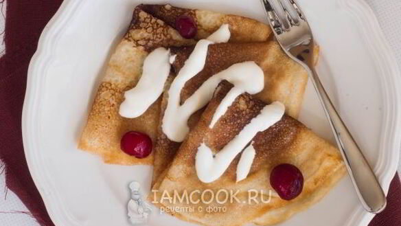 ШАГ 10. масляные блинчики без яиц