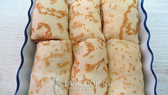 ШАГ 12. налистники с творогом, запеченные в духовке
