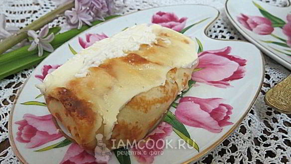 ШАГ 16. налистники с творогом, запеченные в духовке