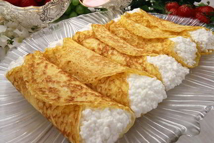 Налистники с творогом