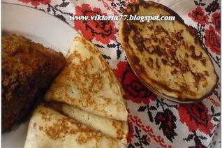 Овсяные блины с беконом