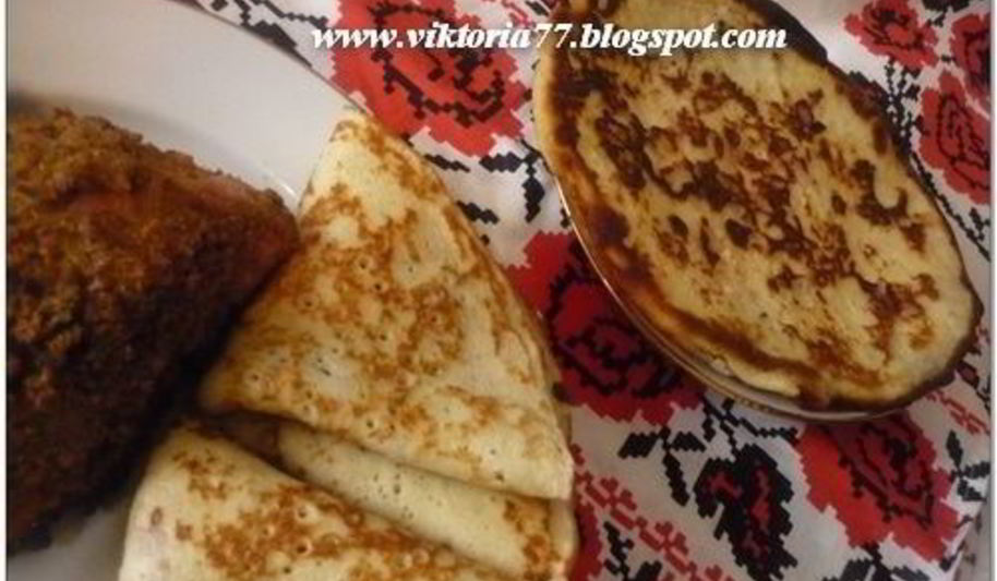 Рецепт овсяные блины с беконом