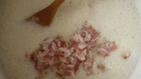 ШАГ 4. овсяные блины с беконом