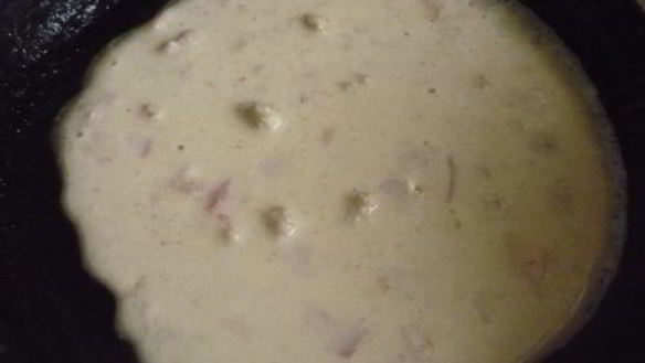 ШАГ 6. овсяные блины с беконом