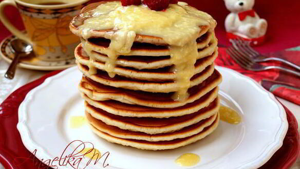 ШАГ 8. панкейки на молоке