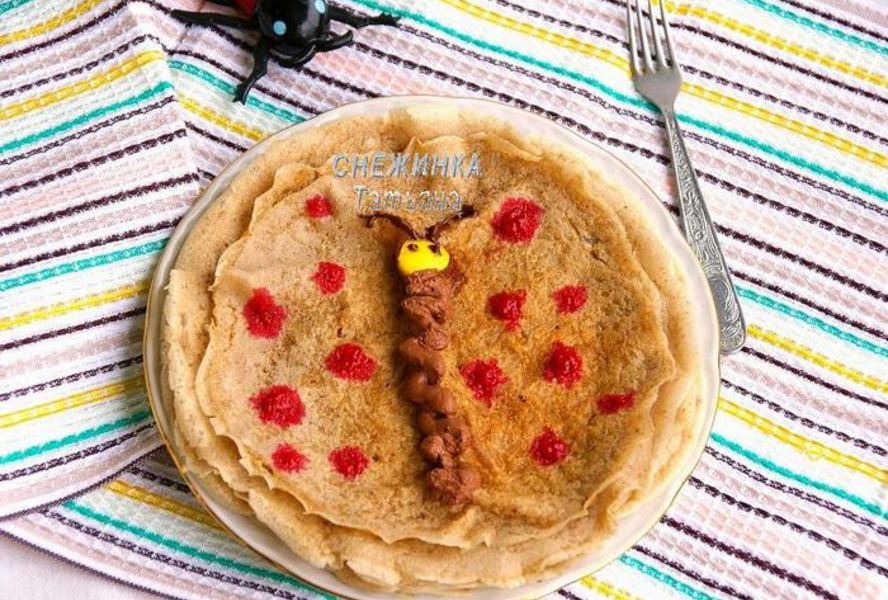 Постные блинчики