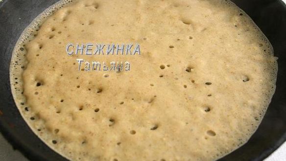 ШАГ 5. постные блинчики